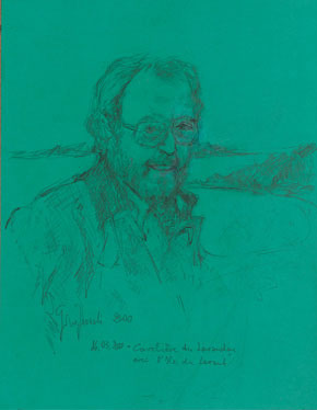 Autorportrait à Cavaliere,  2000